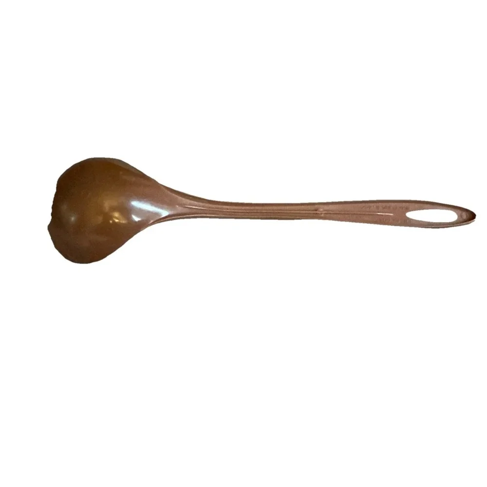Vtg Ensar Corp Brown SOUP LADLE‎ Nylon Serving Utensil USA 12